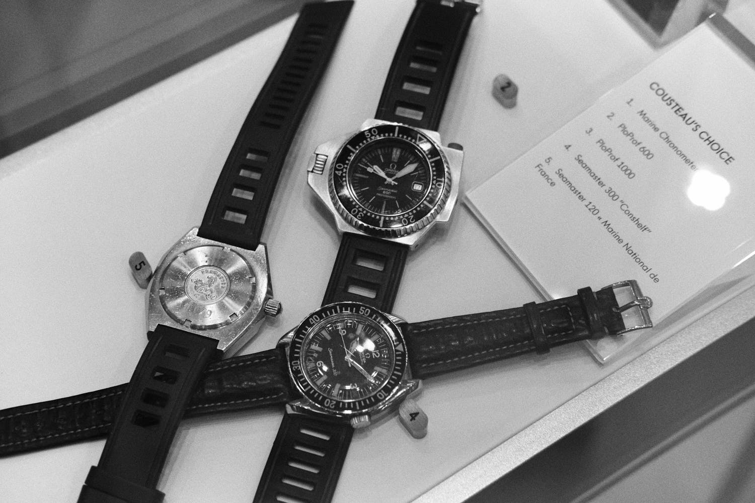 cousteau1 - Omega Museum Visit - Monochrome Watches Omega Museum Visit