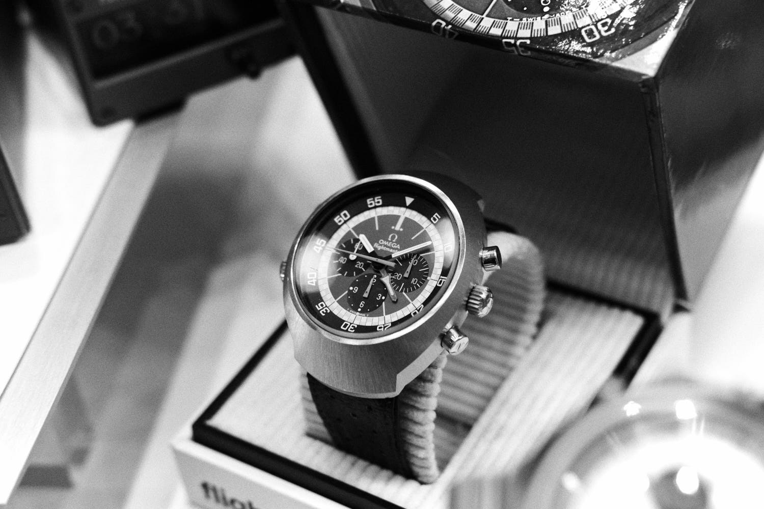 flightmaster1 - Omega Museum Visit - Monochrome Watches Omega Museum Visit
