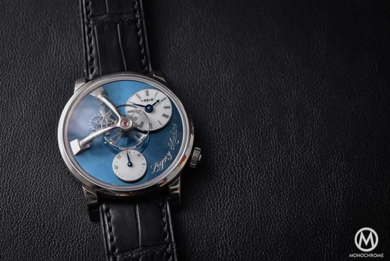 MBandF LM101 Platinum blue Dial Legacy Machine
