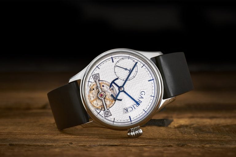 Garrick Portsmouth, British watch with proprietary movement by Strehler
