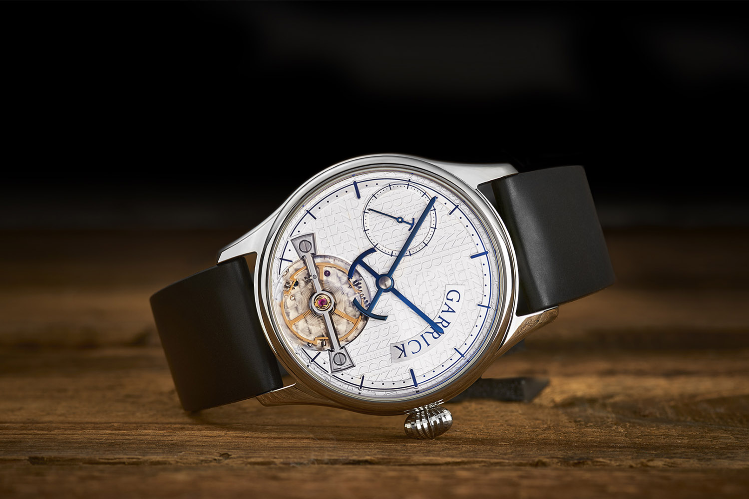 Garrick Portsmouth, British watch with proprietary movement by Strehler
