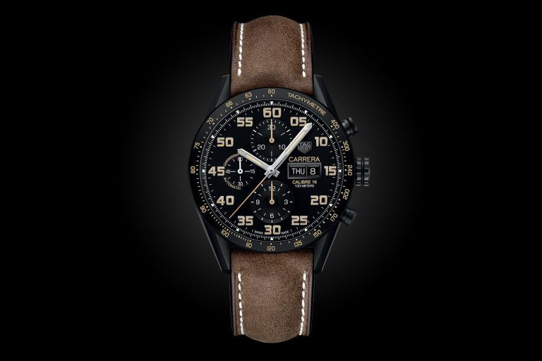 TAG Heuer Carrera Calibre 16 Chrono Black Titanium