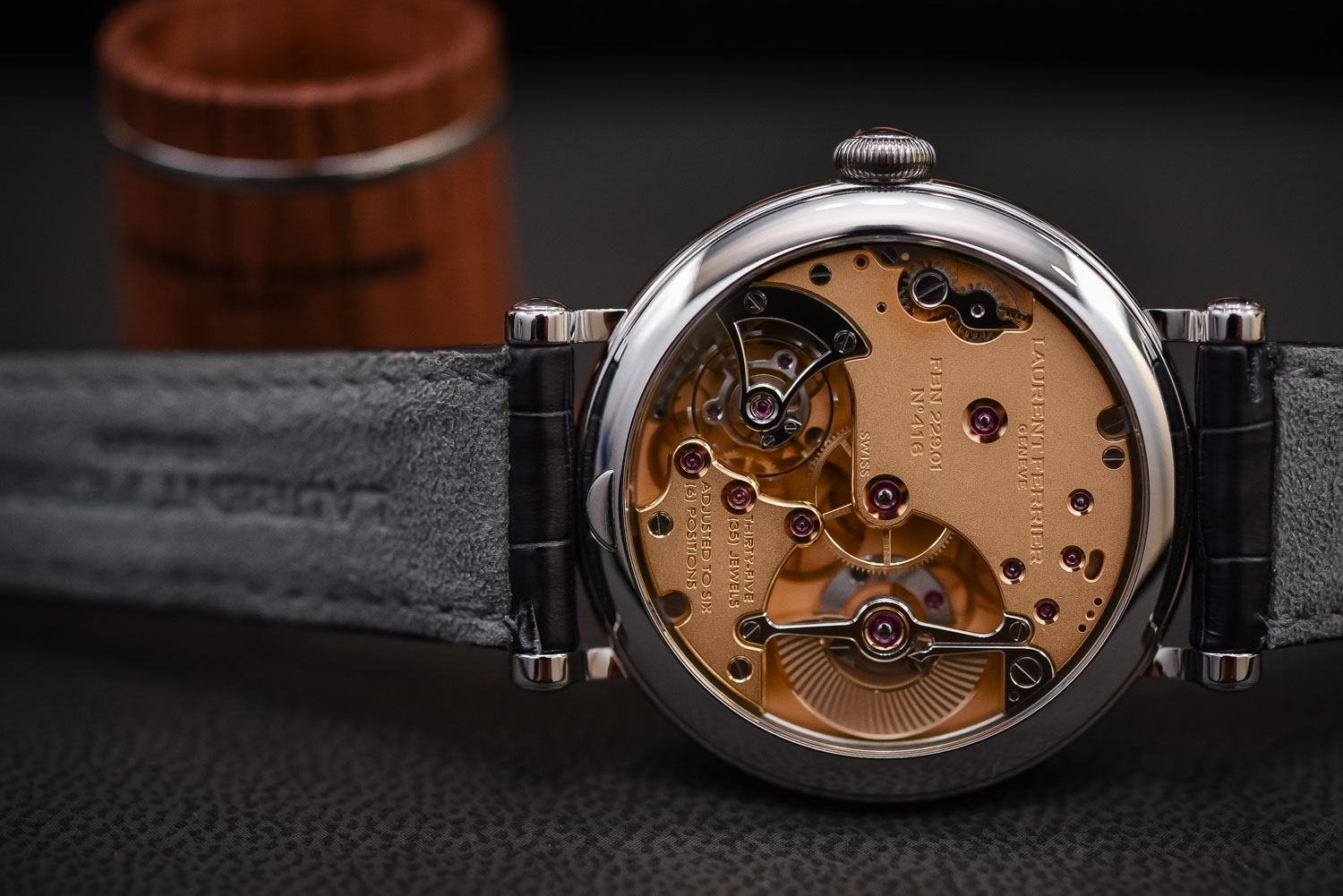 Laurent Ferrier Galet Micro-Rotor Montre Ecole steel - 5 Laurent Ferrier Galet Micro-Rotor Montre Ecole Steel