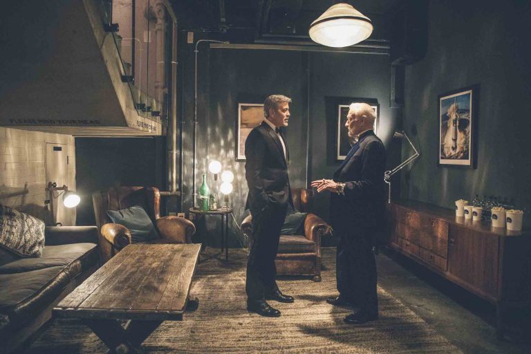 Buzz Aldrin and George Clooney 60th Anniversary Omega Speedmaster