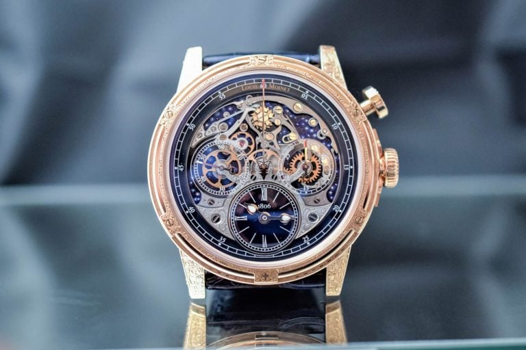 Louis Moinet Memoris Red Eclipse Chronograph