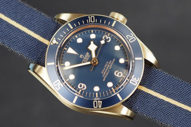 Tudor Heritage Black Bronze Blue Bucherer