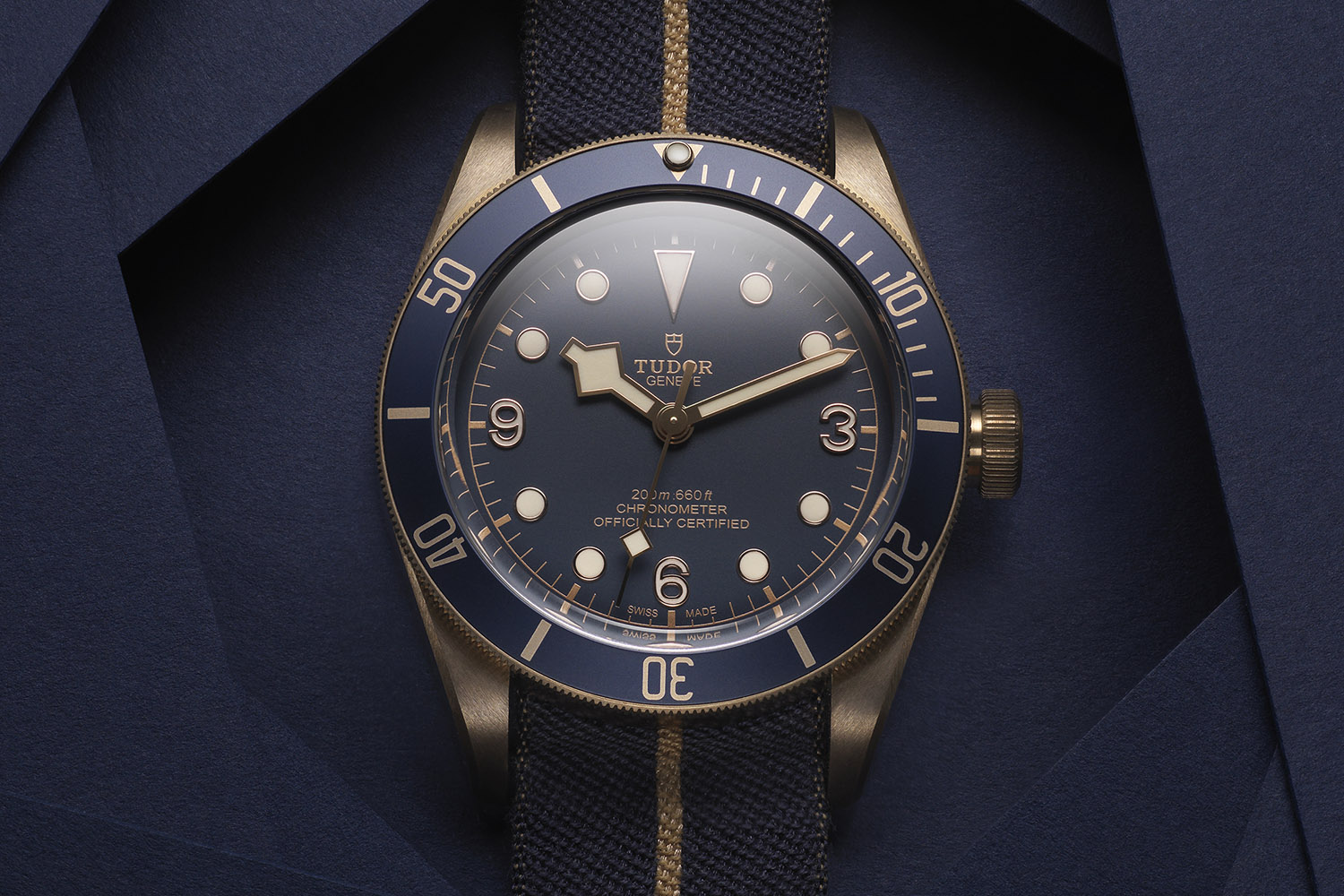 Tudor Heritage Black Bronze Blue Bucherer - 7 Tudor Heritage Black Bronze Blue Bucherer