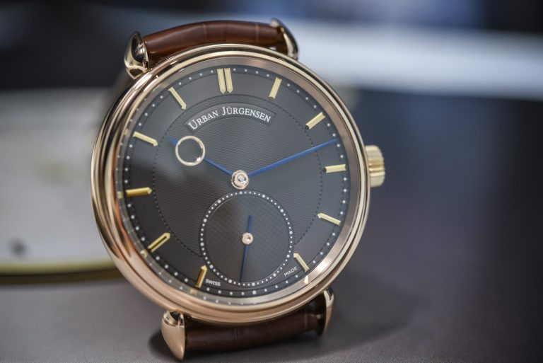 Urban Jurgensen 1140RG Brown Dial
