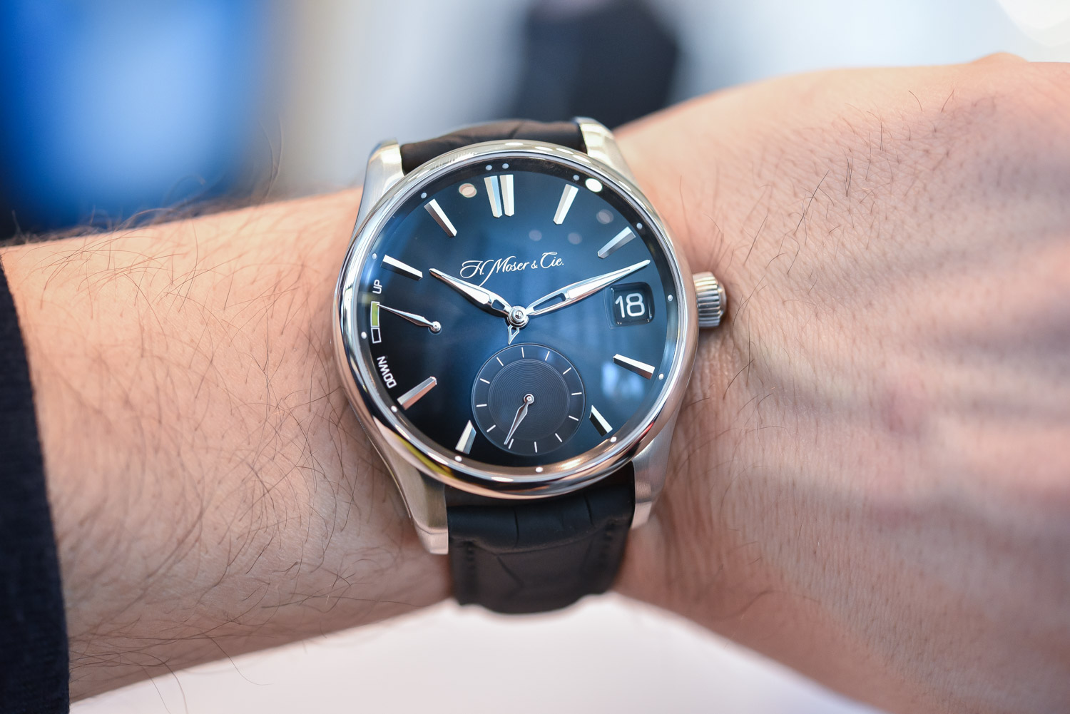Moser Pioneer Perpetual Calendar Steel