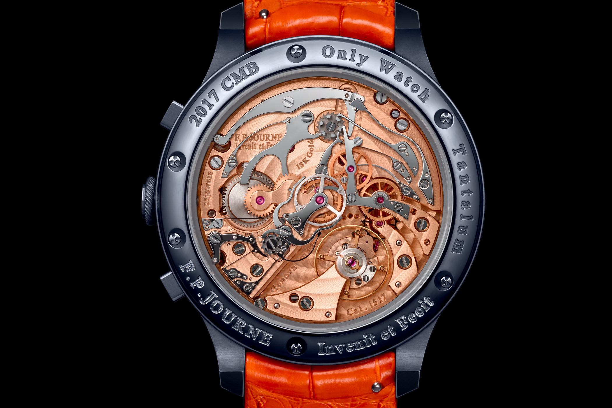 F.P.Journe Chronographe Monopoussoir Rattrapante Only Watch 2017 - 2 F.P.Journe Chronographe Monopoussoir Rattrapante Only Watch 2017