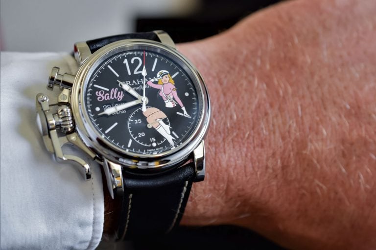 Graham Chronofighter Vintage Nose Art Ltd Pinups