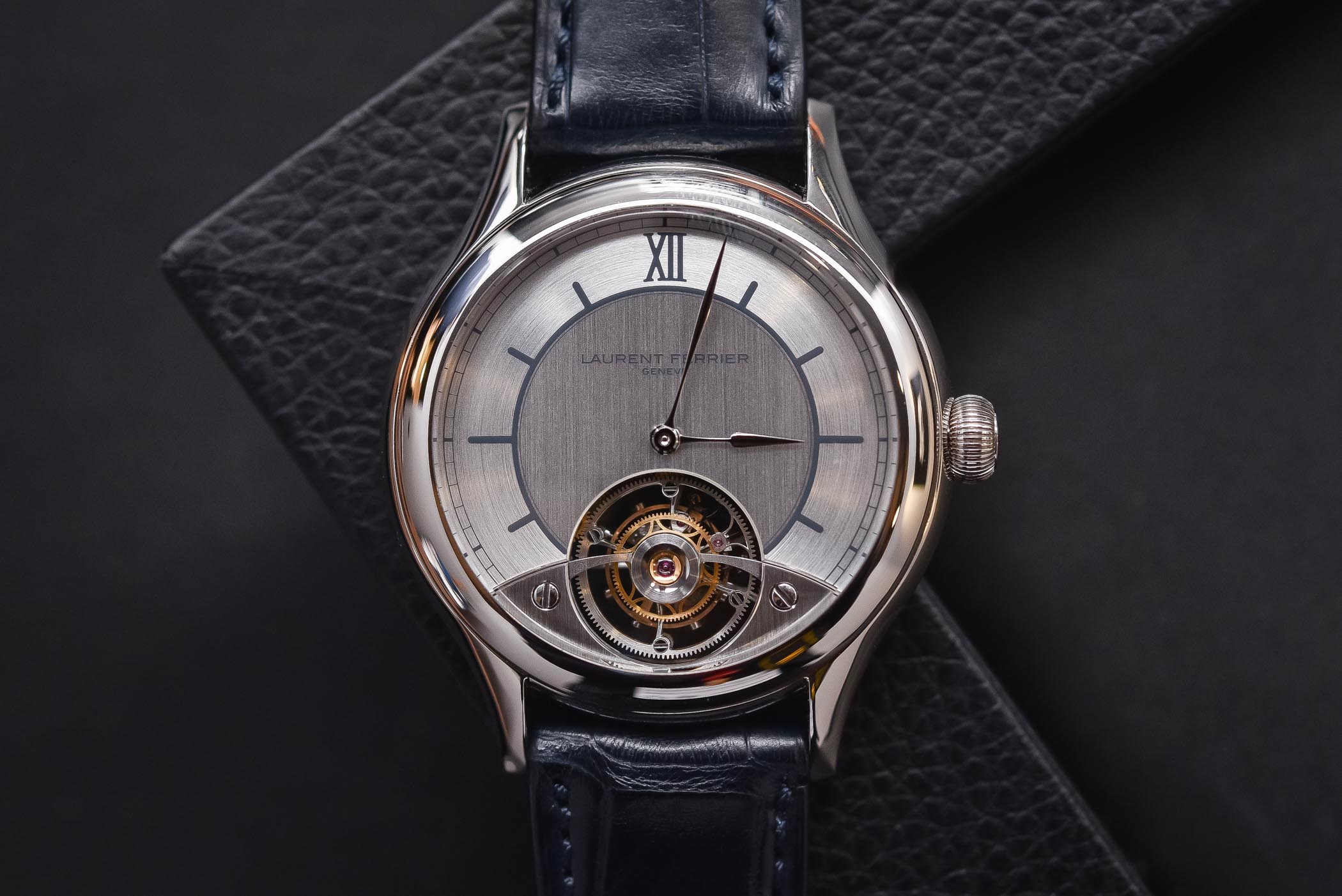 Laurent Ferrier Galet Classic Tourbillon Dual - Open dial