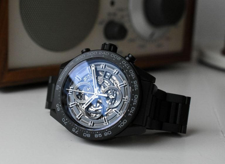 Tag Heuer Carrera Heuer-01 Full Black Matt Ceramic