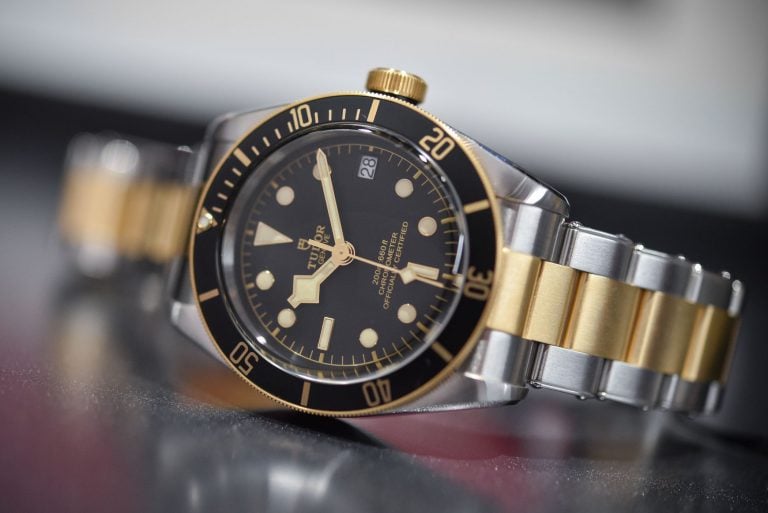 Tudor Heritage Black Bay Steel and Gold - M79733N