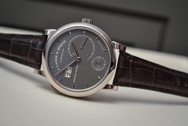 A. Lange Sohne Lange 31 grey dial white gold 2017