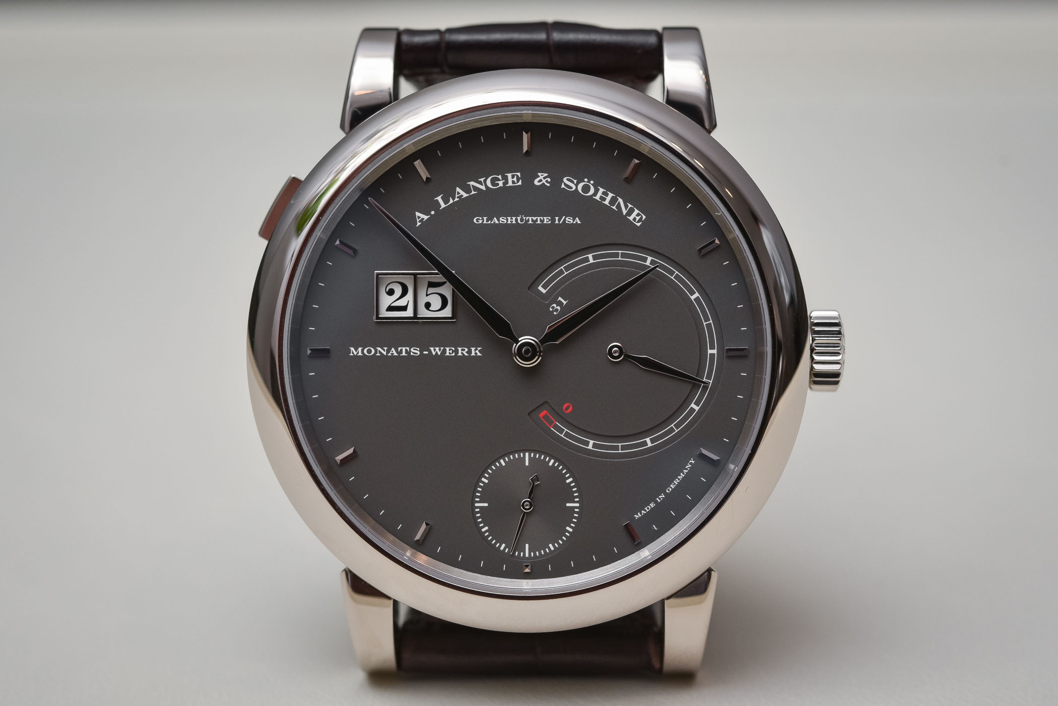 A. Lange Sohne Lange 31 grey dial white gold 2017 - 8 A. Lange Sohne Lange 31 grey dial white gold 2017