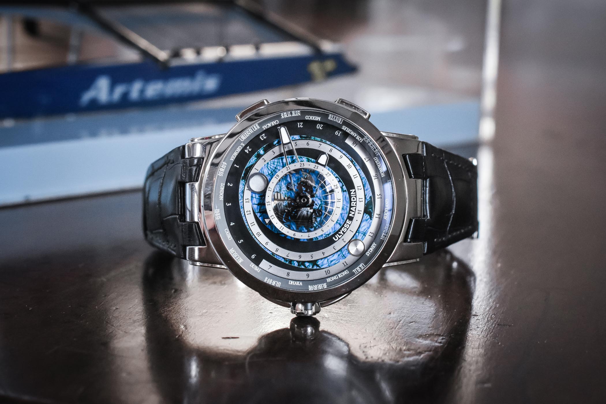 Ulysse Nardin Executive Moonstruck Worldtimer