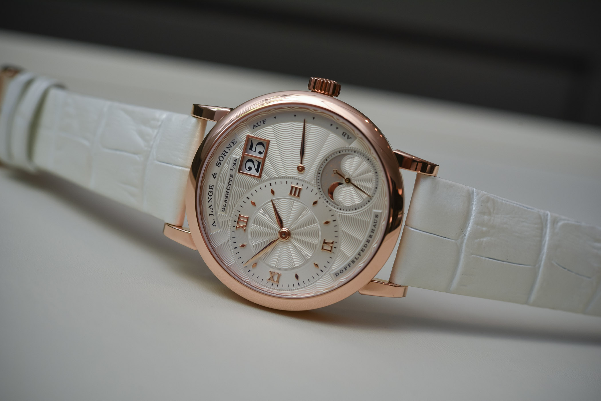 A. Lange and Sohne Little Lange 1 Moon Phase