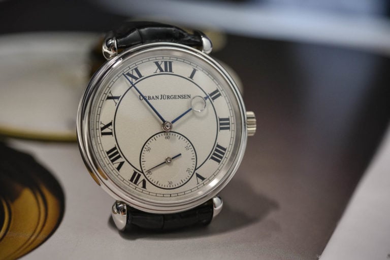 Urban Jurgensen reference 1142 Grenage dial
