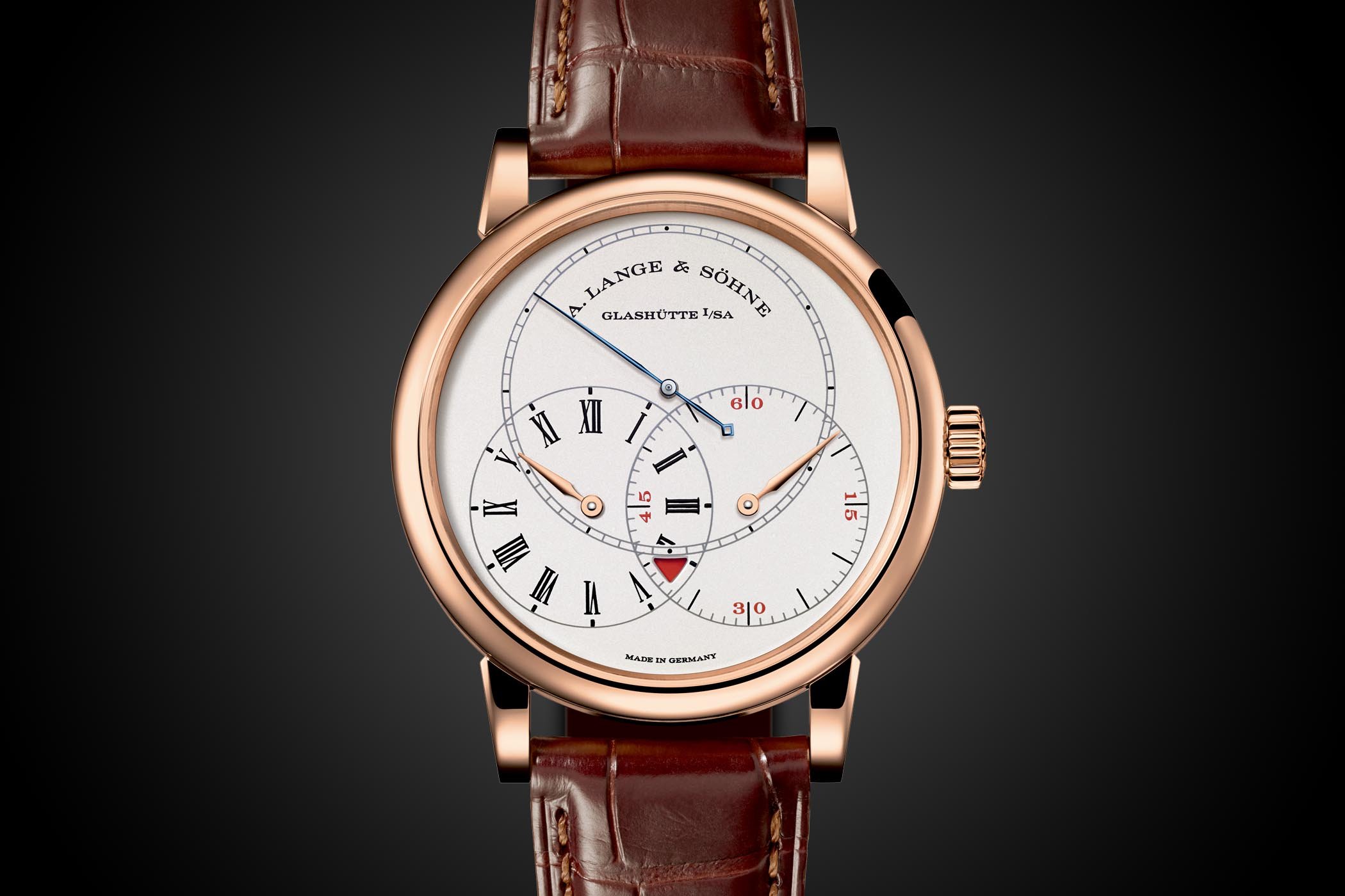 A. Lange and Sohne Richard Lange Jumping Seconds Pink Gold - 252.032
