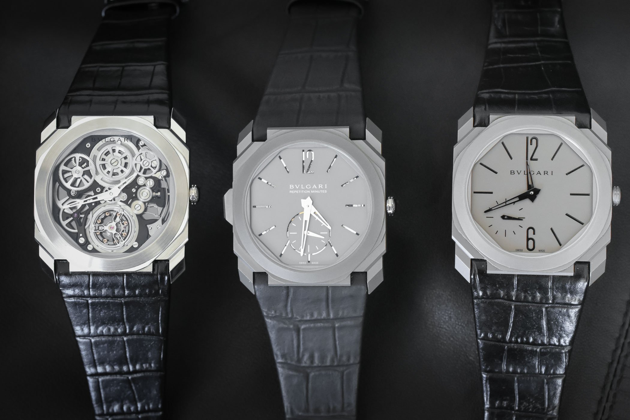 Bulgari Octo Finissimo Trilogy - tourbillon - minute repeater - automatic