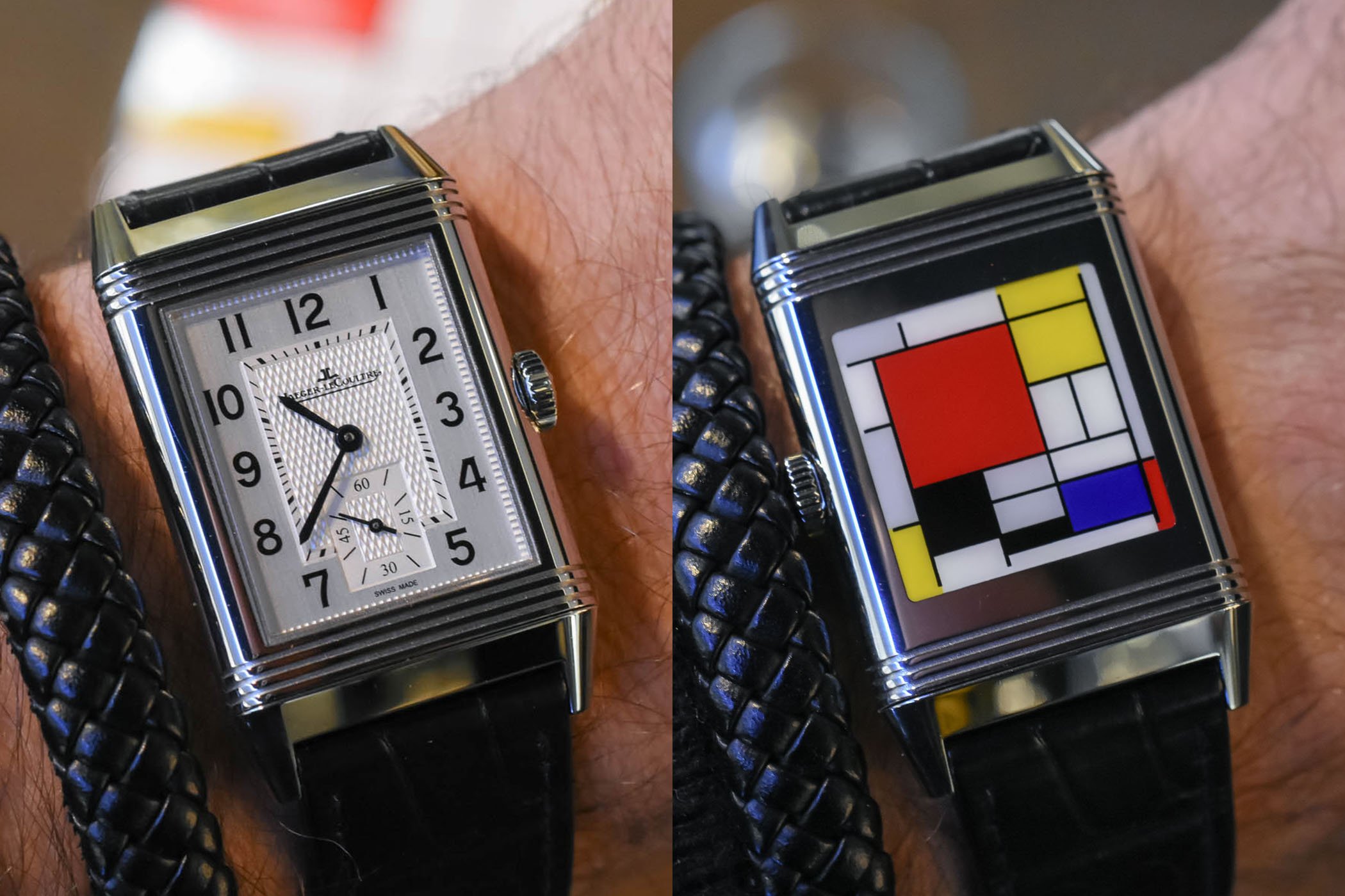 Jaeger-LeCoultre Reverso tribute to Piet Mondriaan De Stijl 100 years Steltman
