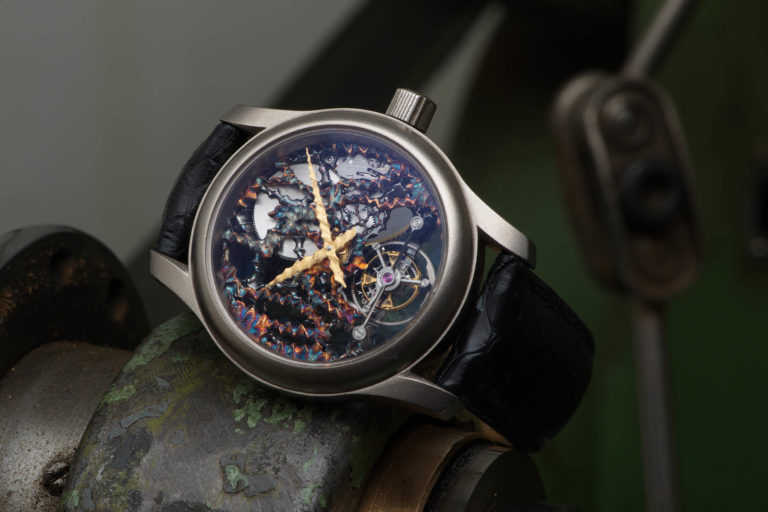 Kees Engelbarts Psychedelic Tourbillon Skeleton