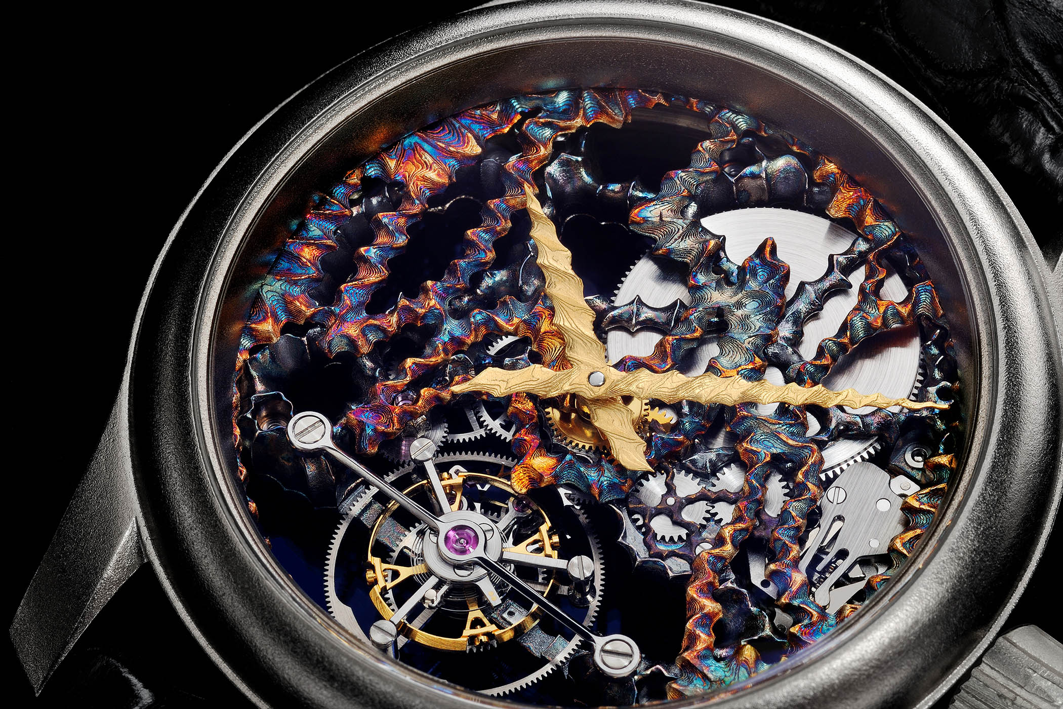 Kees Engelbarts Psychedelic Tourbillon Skeleton - 7 Kees Engelbarts Psychedelic Tourbillon Skeleton