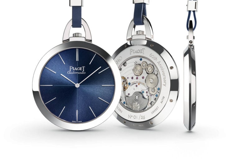 piaget altiplano 60th anniversary pocket watch
