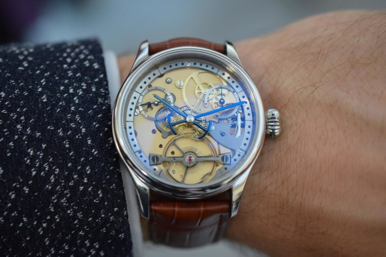 Garrick S1 Prototype Skeletonized Dial