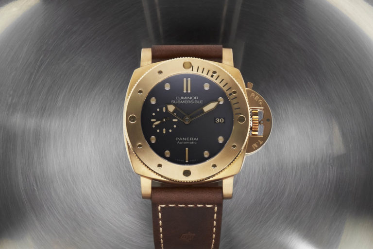 Panerai Luminor Submersible 1950 3 Days Automatic Bronzo 47mm PAM00907 unique piece sothebys