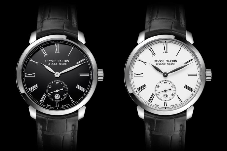 Ulysse Nardin Classico Manufacture Grand Feu pre-SIHH 2018