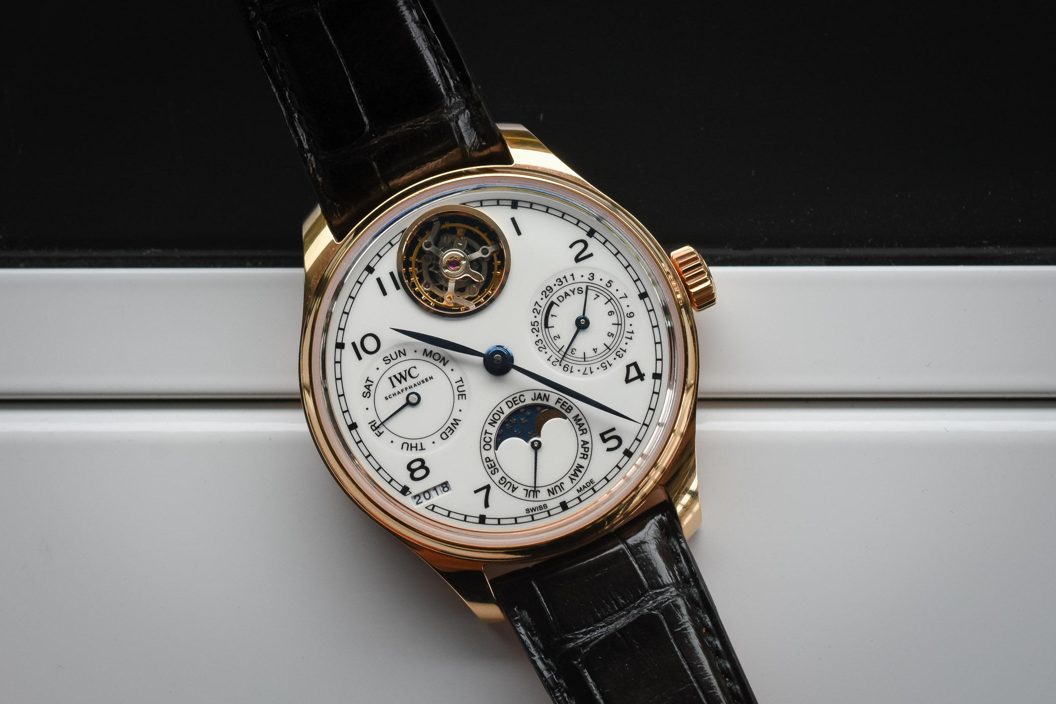 IWC Portugieser Perpetual Calendar Tourbillon Edition 150 Years Pre-SIHH 2018