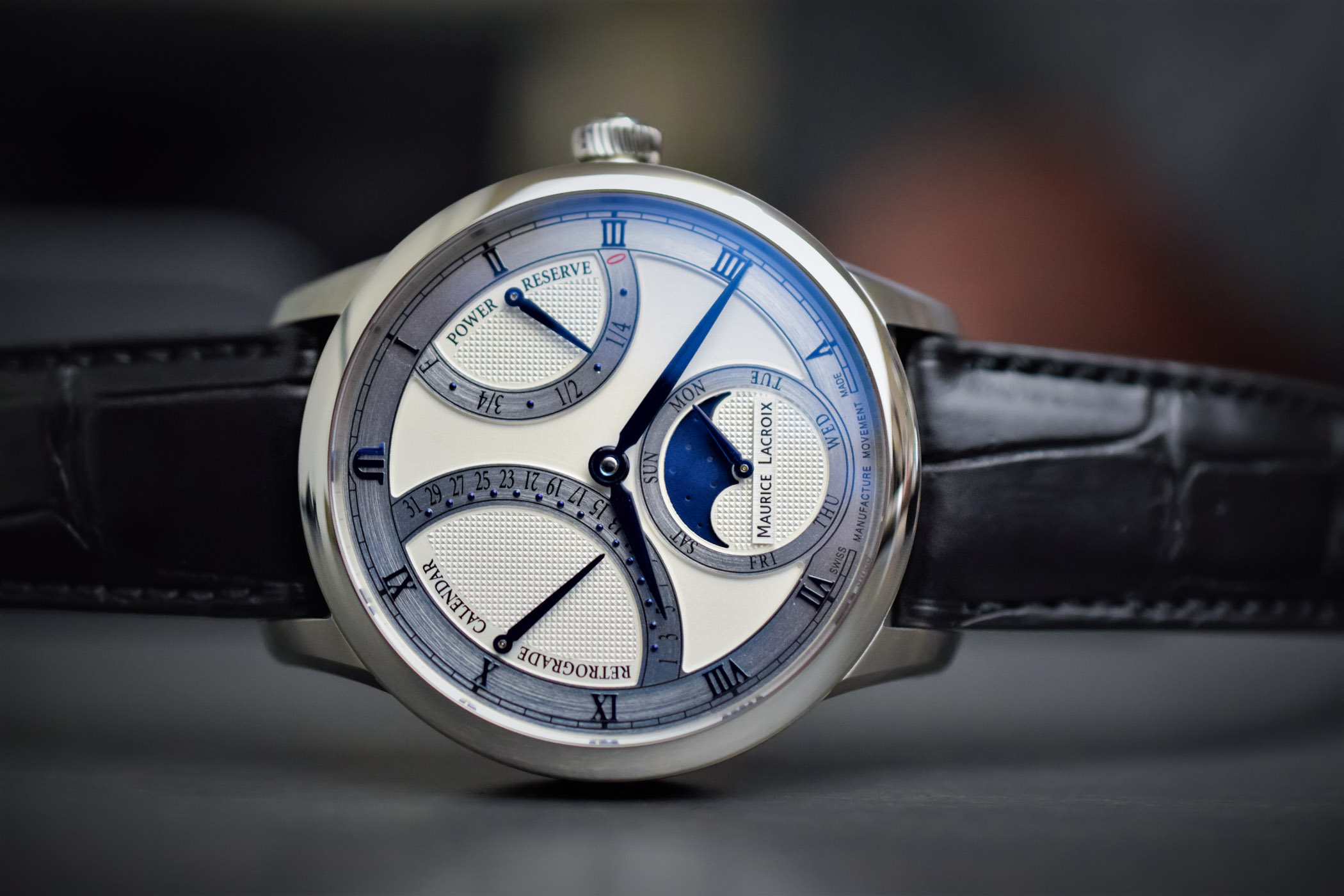 Maurice Lacroix Masterpiece Moon Retrograde 2017 collection