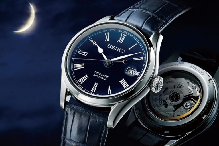 Seiko Presage Blue Enamel
