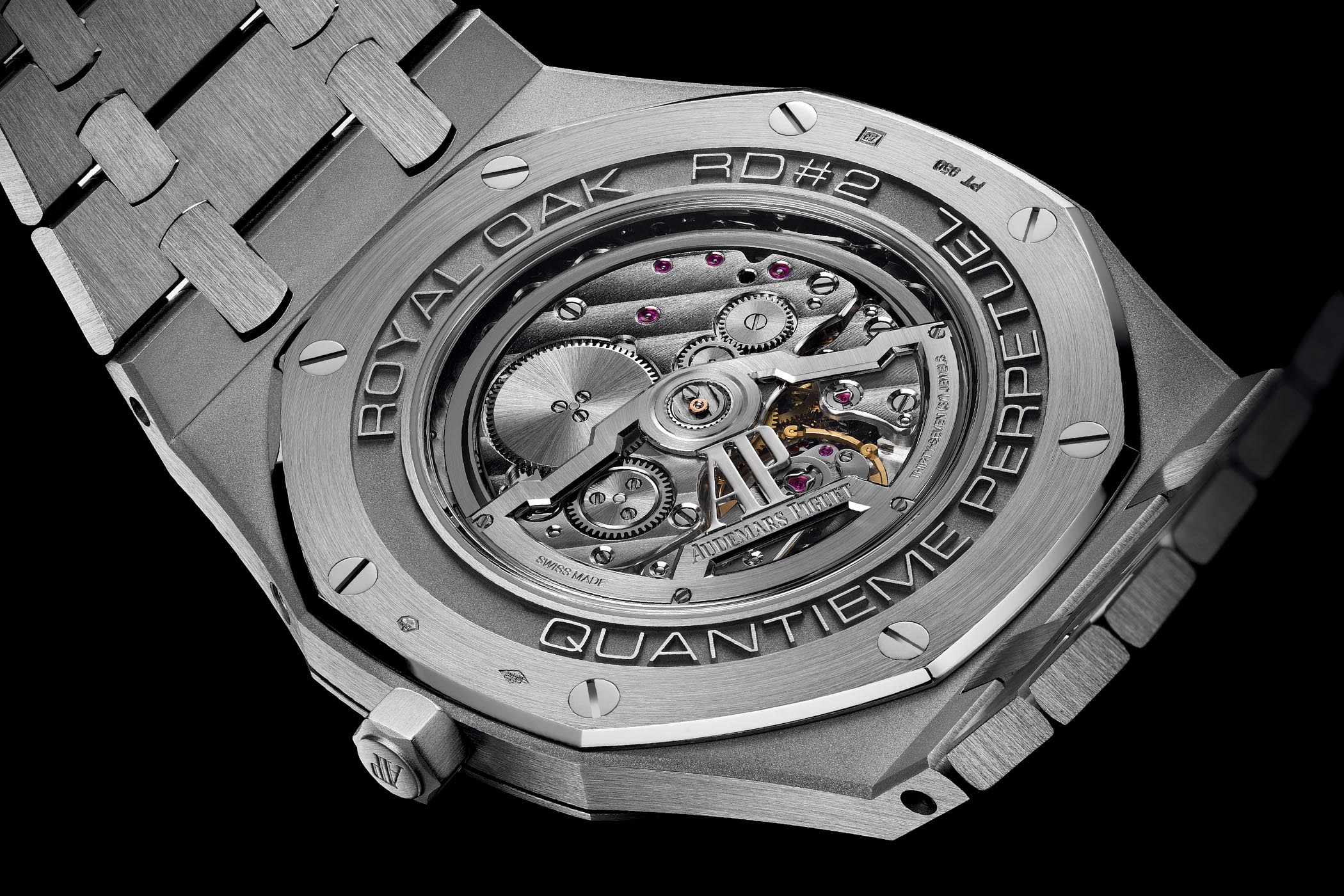 Audemars Piguet Royal Oak RD#2 thinnest Perpetual Calendar 26586PT - SIHH 2018 - 3 Audemars Piguet Royal Oak RD#2 thinnest Perpetual Calendar 26586PT - SIHH 2018