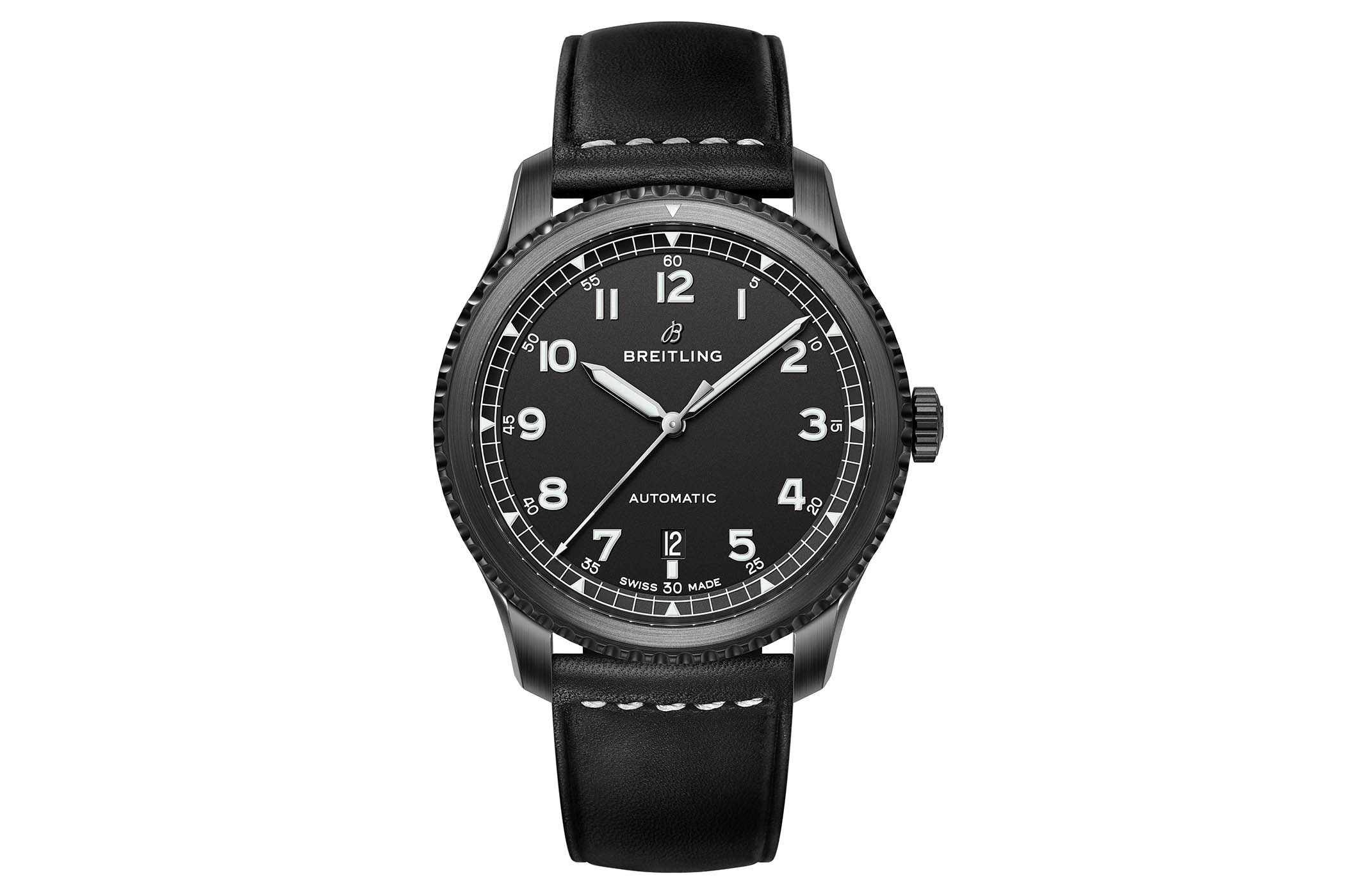 Breitling Navitimer 8 Automatic Black Steel - 1 Breitling Navitimer 8 Automatic Black Steel