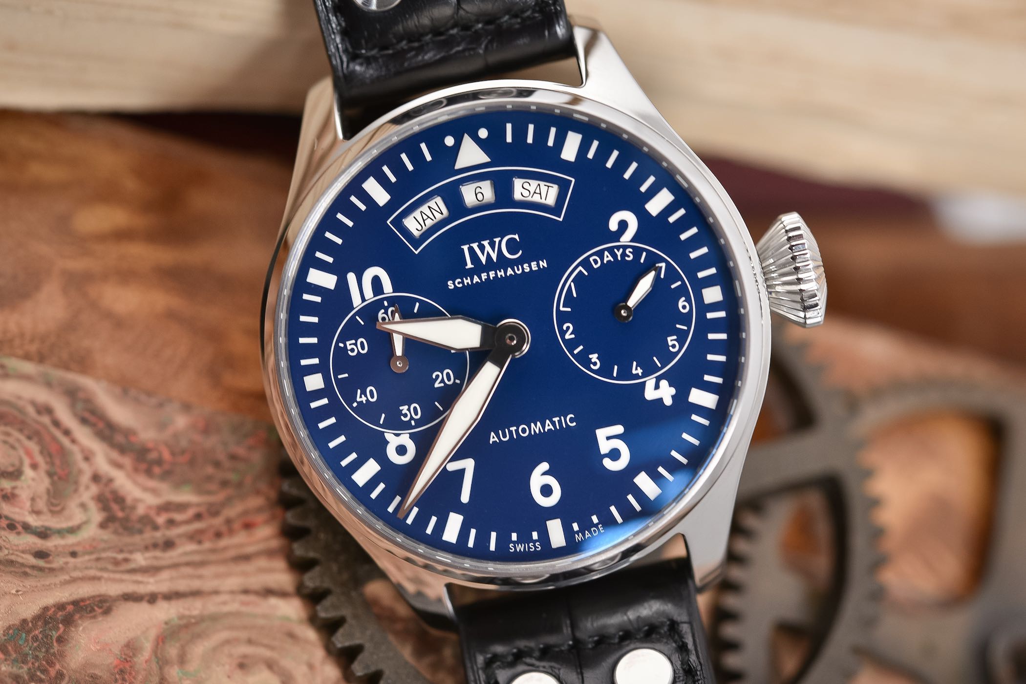 IWC Big Pilot’s Watch Annual Calendar Edition 150 Years - SIHH 2018 - 3 IWC Big Pilot’s Watch Annual Calendar Edition 150 Years - SIHH 2018