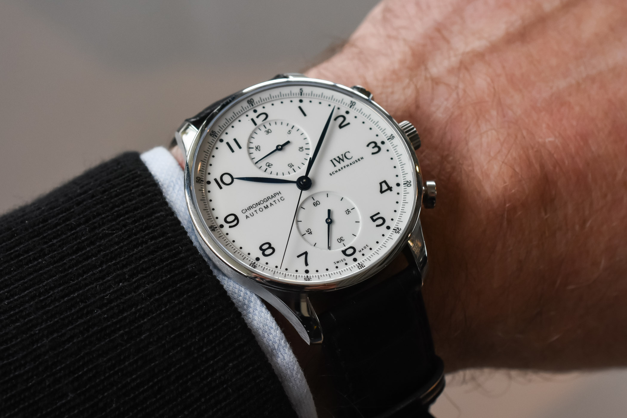 IWC Portugieser Chronograph Edition 150 Years Ref. 3716 - SIHH 2018 - 8 IWC Portugieser Chronograph
