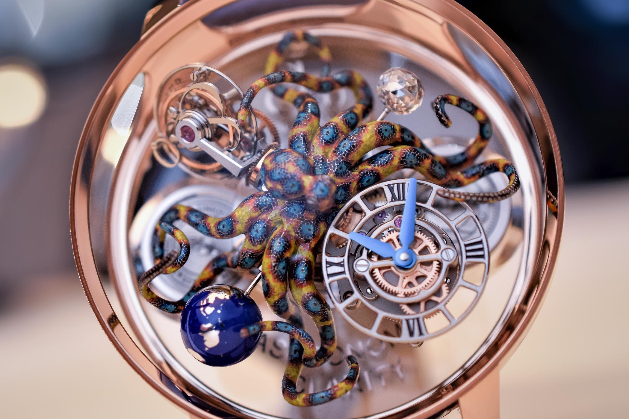 Jacob and Co Astronomia Tourbillon Clarity Octopus - 1 Jacob and Co Astronomia Tourbillon Clarity Octopus