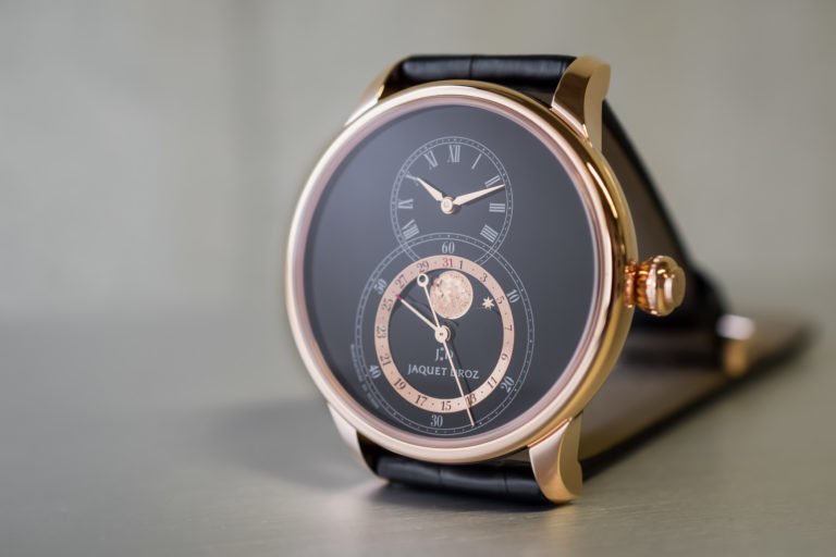 Jaquet Droz Grande Seconde Moon Black Enamel