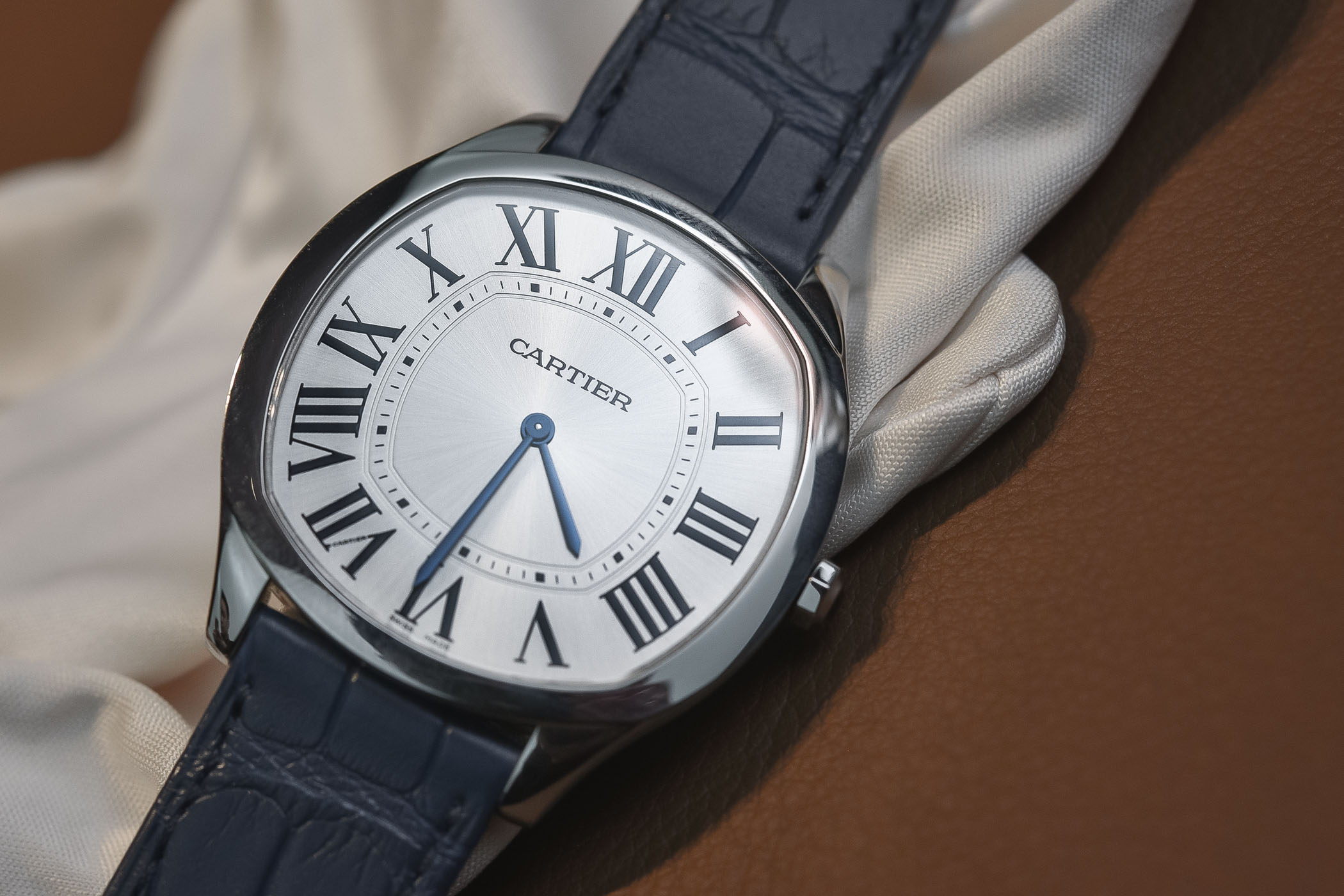 Cartier Drive de Cartier Extra-Flat Steel