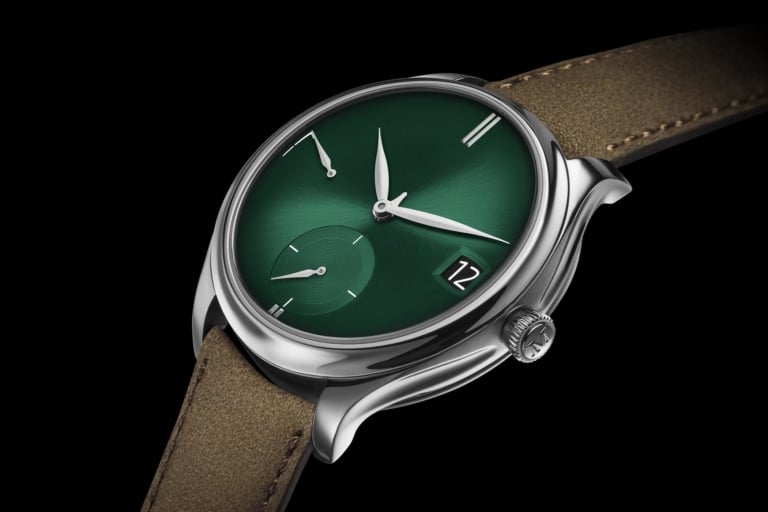 H Moser Cie Endeavour Perpetual Calendar Purity Cosmic Green - Pre-Baselworld 2018