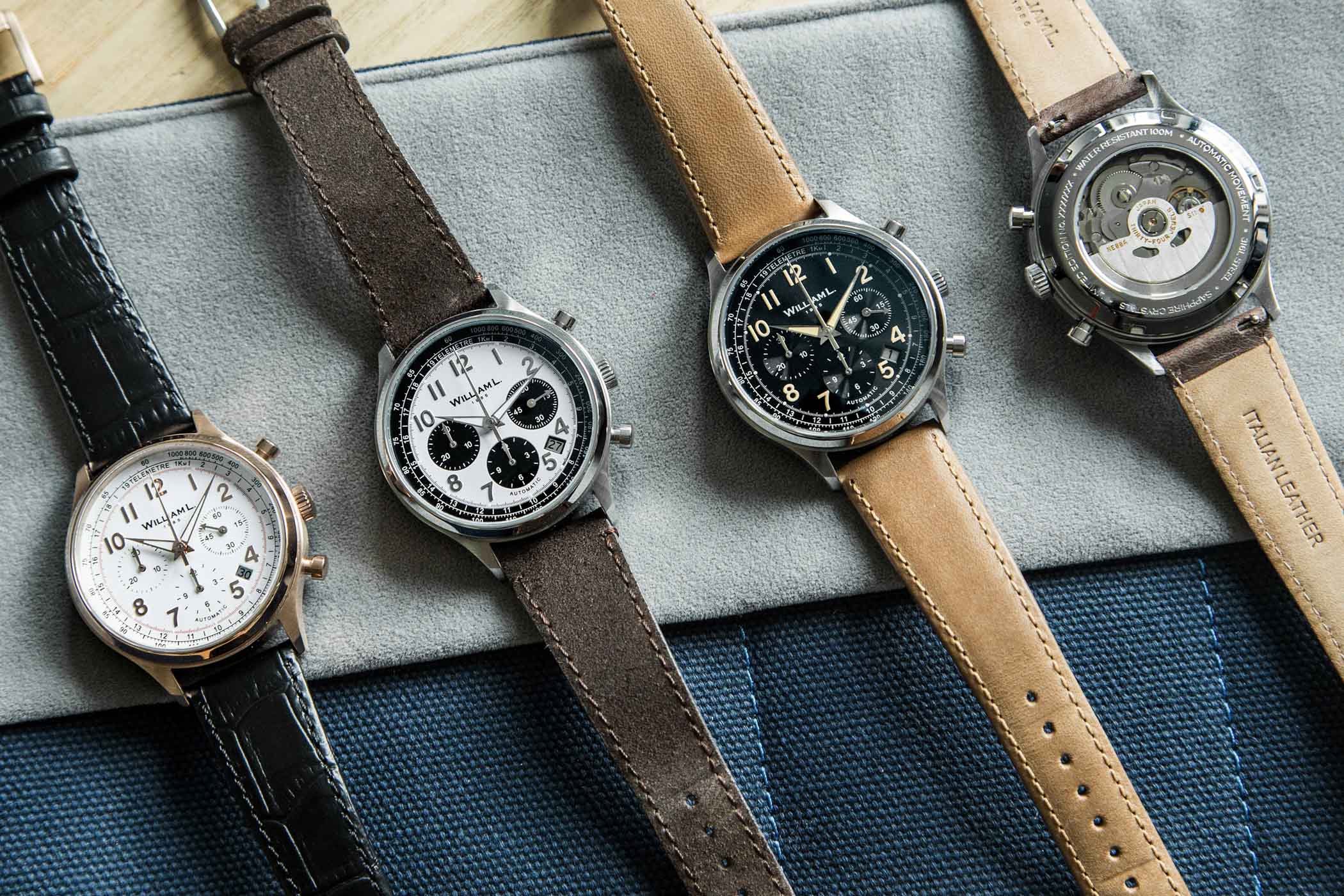 William L. 1985 Automatic Chronograph - Kickstarter