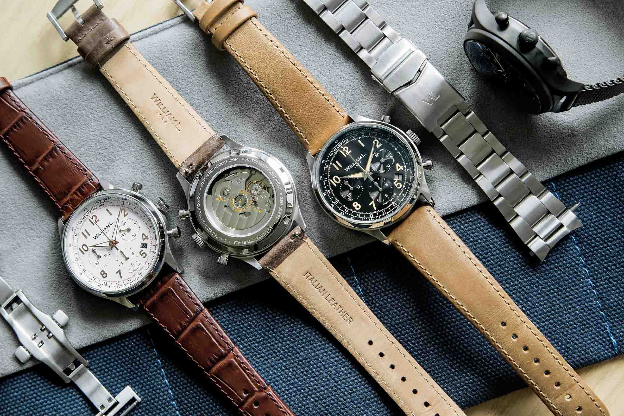 William L. 1985 Automatic Chronograph - Kickstarter