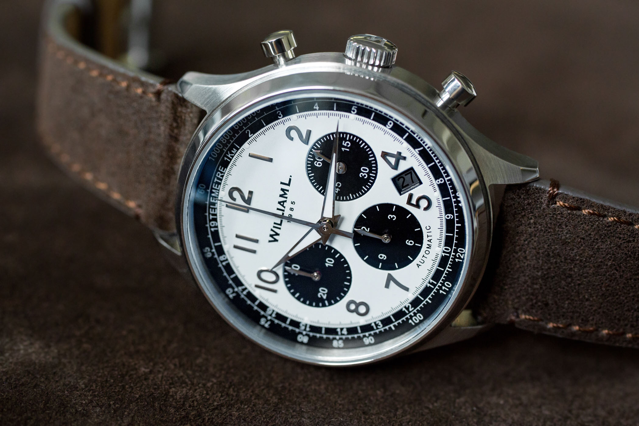 William L. 1985 Automatic Chronograph - Kickstarter