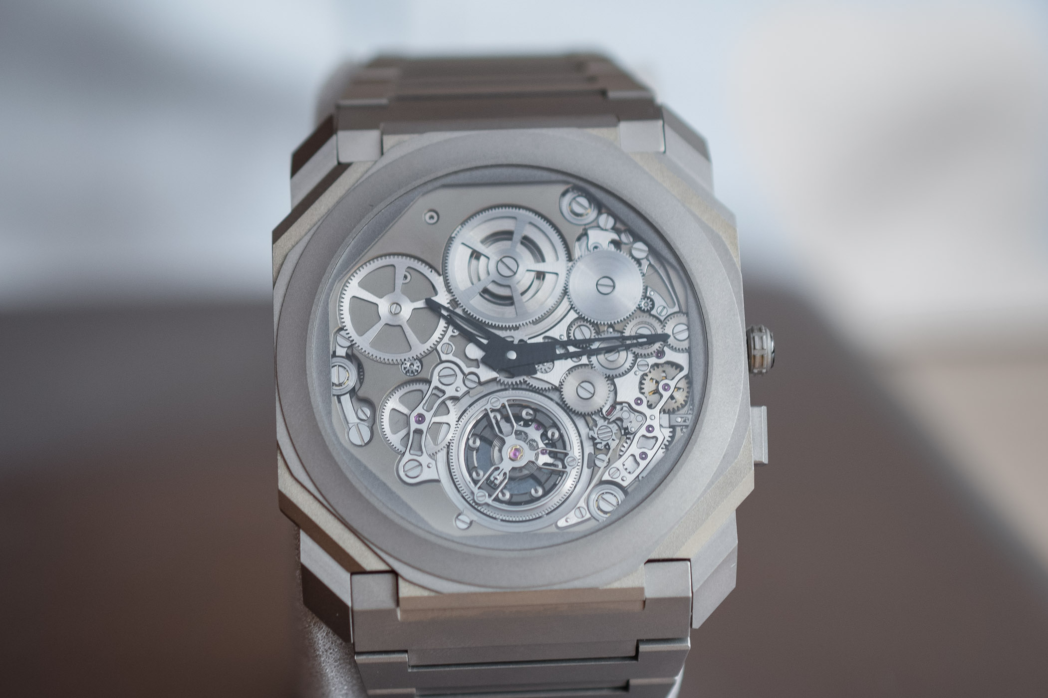 Bulgari Octo Finissimo Tourbillon Automatic - World's Thinnest Automatic Watch and Tourbillon - Baselworld 2018 - 8 Bulgari Octo Finissimo Tourbillon Automatic - World's Thinnest Automatic Watch and Tourbillon - Baselworld 2018