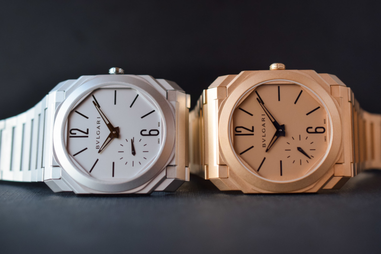 Bvlgari Octo Finissimo Automatic Steel and pink gold - Baselworld 2018