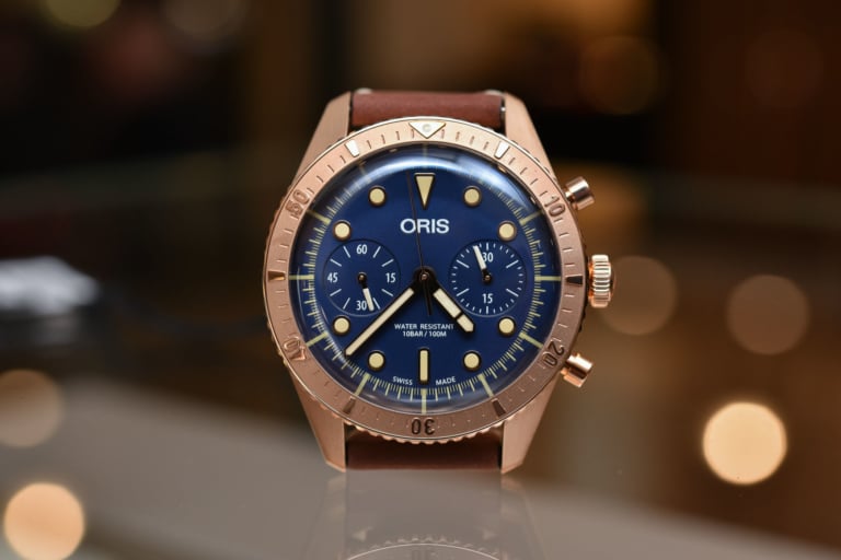 Oris Carl Brashear Chronograph Limited Edition Bronze