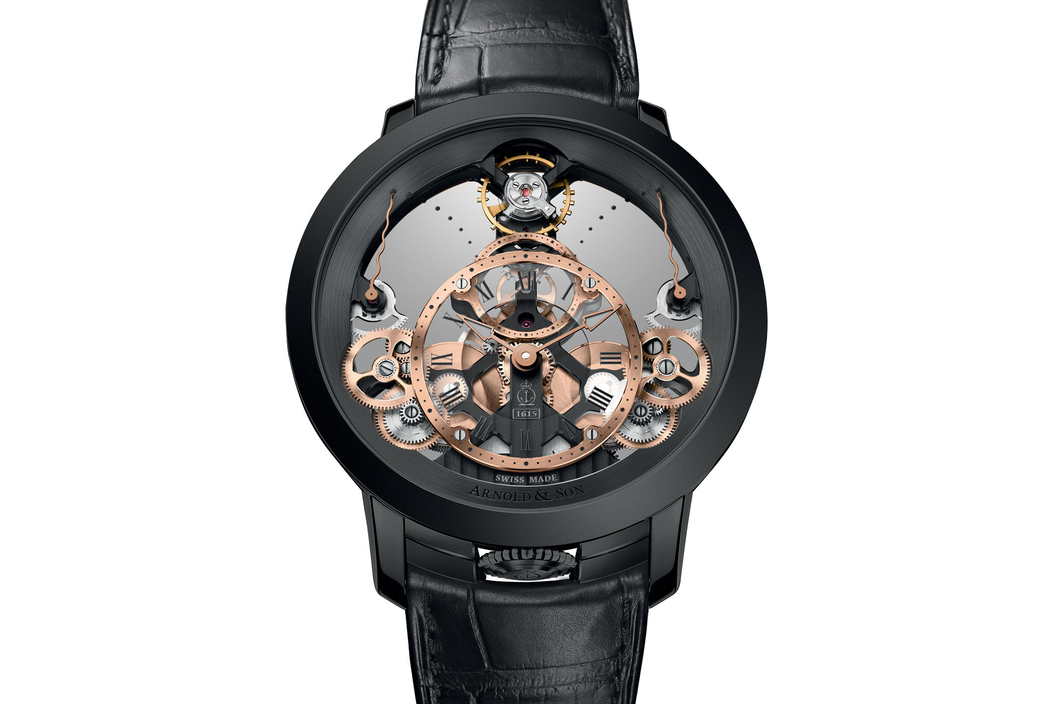Arnold and Son Time Pyramid Black Edition